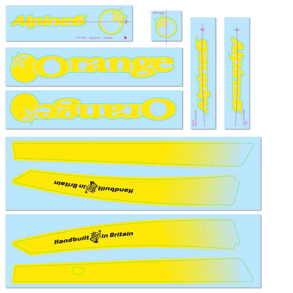 2017/18 Alpine 6 Decal Kit - Image 3