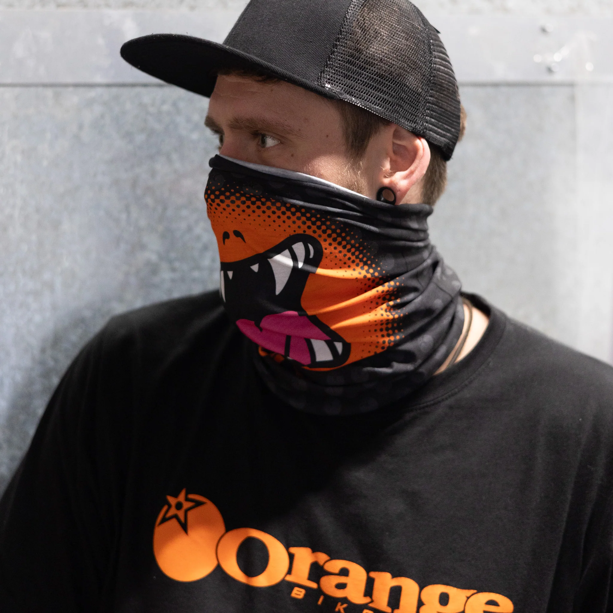 Angry Orange Head Tube Gaiter - Image 4